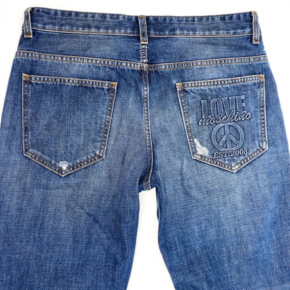 LOVE MOSCHINO Mens Jeans - Picture 7 of 11